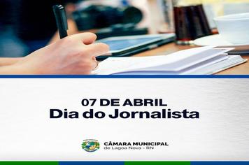 Hoje (07) comemora-se o dia do jornalista.