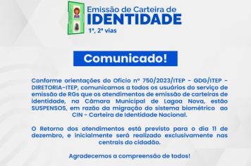 COMUNICADO