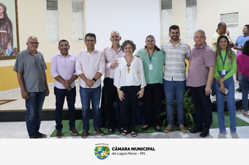 A Câmara Municipal de Lagoa Nova participou do Lançamento do PROGRAMA LIDER GEOPARQUE SERIDÓ