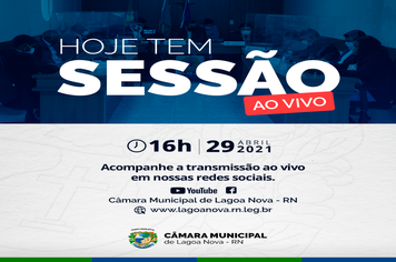 Hoje tem Sessão!