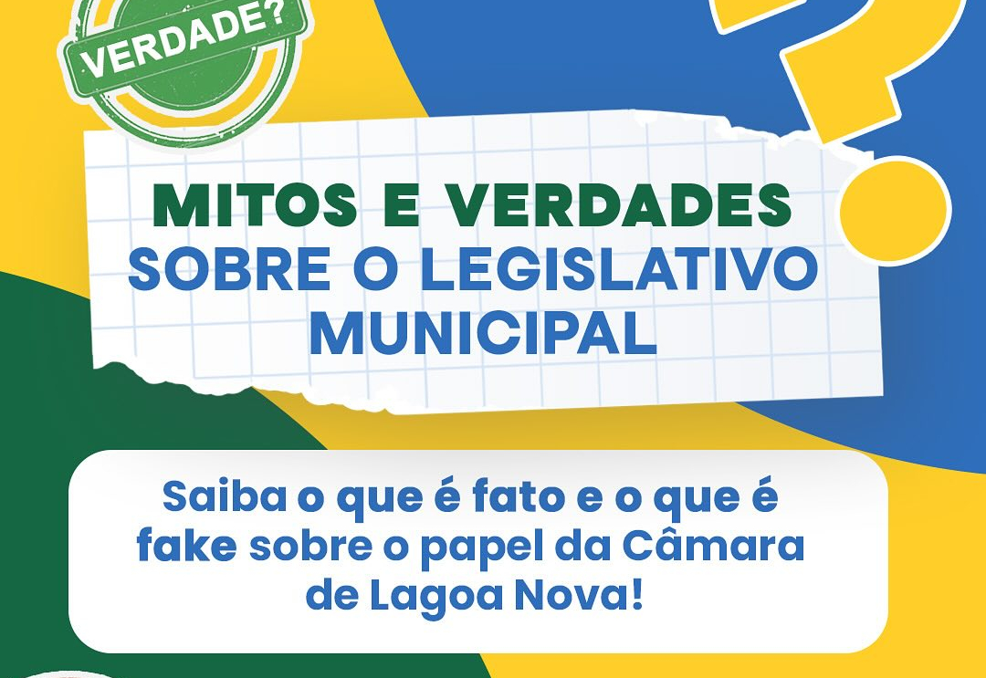 MITOS E VERDADES SOBRE O PODER LEGISLATIVO