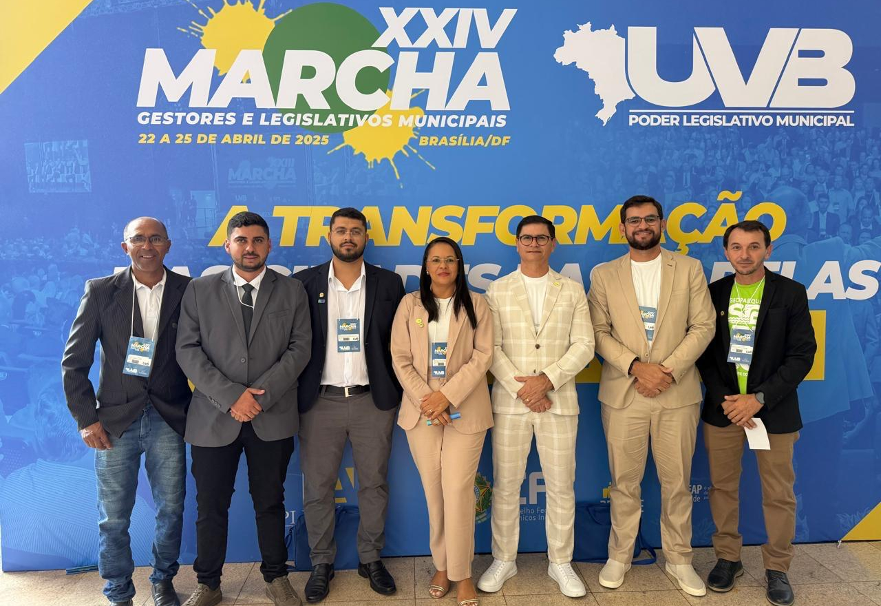 Vereadores de Lagoa Nova participam da XXIV Marcha dos Gestores e Legislativos Municipais